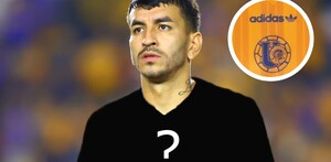 Ángel Correa, jugador de Tigres, portando un jersey no revelado.
