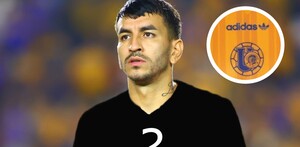 Ángel Correa, jugador de Tigres, portando un jersey no revelado. Ángel Correa, jugador de Tigres, portando un jersey no revelado.