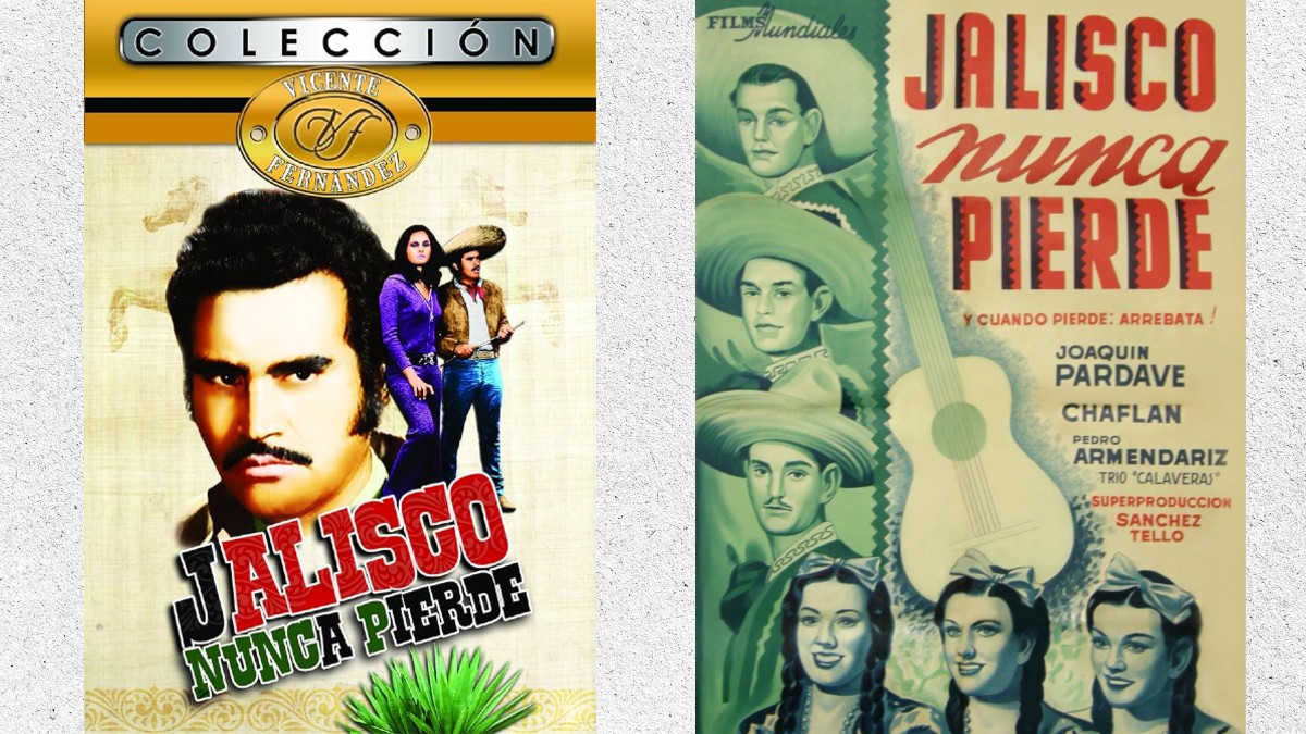 Imagen comparativa: Dos carteles de cine de Imagen comparativa: Dos carteles de cine de