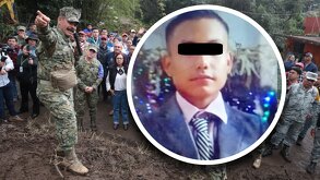 Foto de menor de edad hallado muerto tras las fuertes lluvias en la Sierra Norte de Puebla.