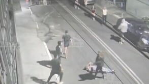 Tanto Valentín como Kenia, padre e hija, fueron golpeado y tirados al suelo por sujetos en presunto estado de ebriedad en Iztacalco