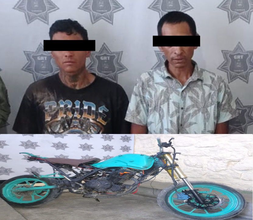 Lucio, de 41 años de edad, y José, de 24 años detenidos por agredir y amenazar a agentes de Grupo Reacción Torreón. Lucio, de 41 años de edad, y José, de 24 años detenidos por agredir y amenazar a agentes de Grupo Reacción Torreón.