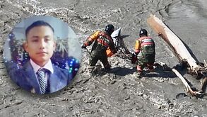 soldados rescatan un cuerpo de un río arrastrado por deslaves en la sierra norte de puebla