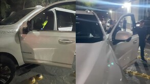 Movilización afuera de Agencia Estatal de Investigaciones en Nuevo León