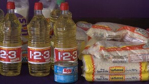 Entre los artículos que se solicita son para higiene personal, alimentos no perecederos, artículos de limpieza, pañales para adulto y bebé, toallas sanitarias.