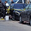Automóvil Mercedez Benz A45 y patrullas de la policía de Guadalajara Automóvil Mercedez Benz A45 y patrullas de la policía de Guadalajara
