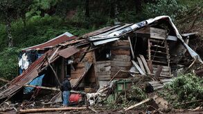 Imágenes de los deslaves en la Sierra Norte de Puebla. El Gobierno del estado de Puebla actualizó la cifra de personas muertas.