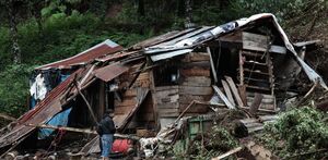 Imágenes de los deslaves en la Sierra Norte de Puebla. El Gobierno del estado de Puebla actualizó la cifra de personas muertas.