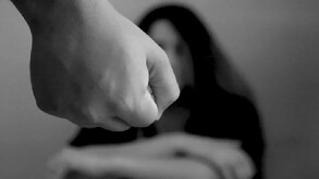 Fotografía sobre la violencia de género, de hombre hacia una mujer