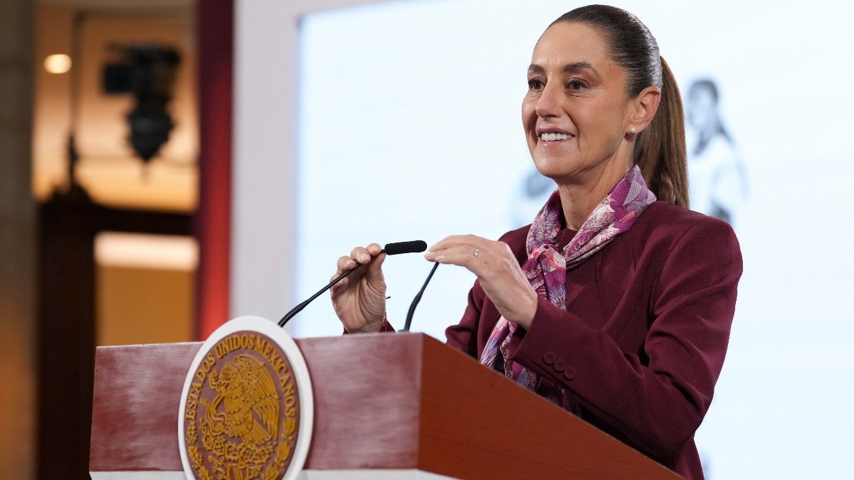 La Presidenta de México, Claudia Sheinbaum Pardo, durante la conferencia de la mañanera 16 de octubre 2025. La Presidenta de México, Claudia Sheinbaum Pardo, durante la conferencia de la mañanera 16 de octubre 2025.