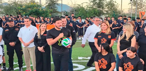 El gobernador Samuel García presentó la División Urbana de Fuerza Civil en Nuevo León, con patrullaje en escuelas, parques y transporte urbano. El gobernador Samuel García presentó la División Urbana de Fuerza Civil en Nuevo León, con patrullaje en escuelas, parques y transporte urbano.