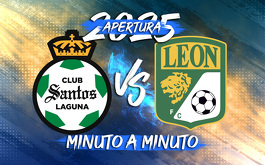 Santos vs León minuto a minuto en vivo