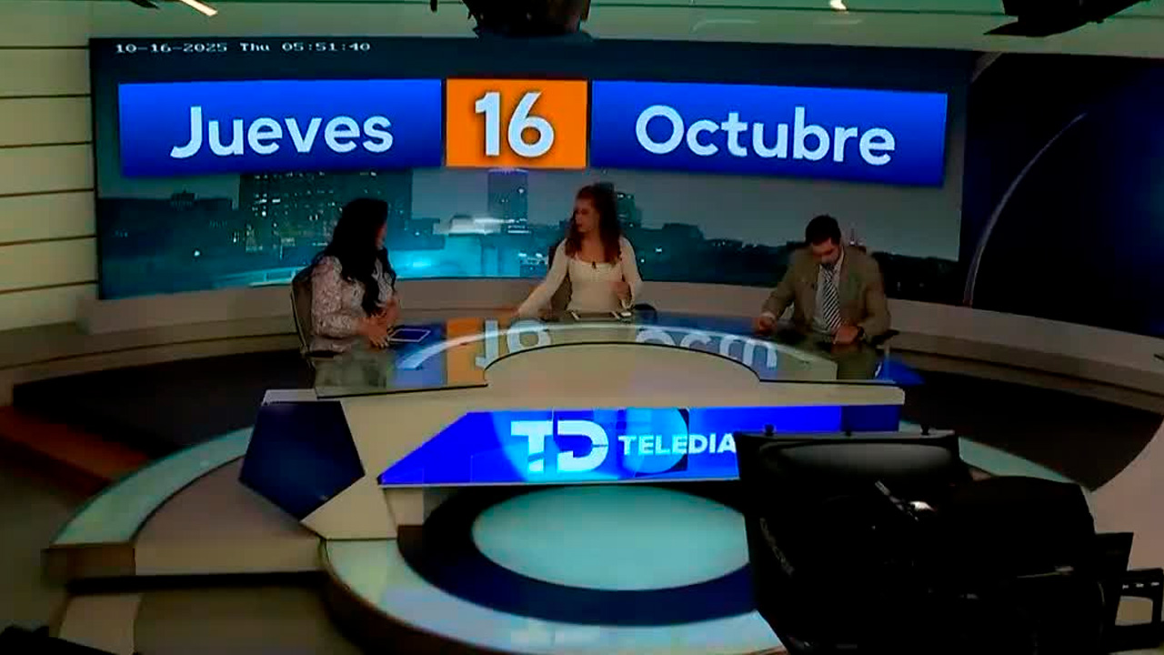 Programa conducido por Ana Laura Alanís, Liliana Sosa y David Medrano, jueves 16 de octubre de 2025.
