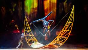 Acrobacias, baile y mucho humor fue lo que caracterizó a este show