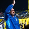 André Jardine, director técnico, durante el partido ante Querétaro en el Estadio Ciudad de los Deportes.