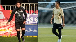Alan Ruiz entrenando con el Tepatitlán FC y Even Padilla en el trabajo táctico del Cancún FC.