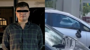 El hombre fue identificado como Ángel, de 26 años