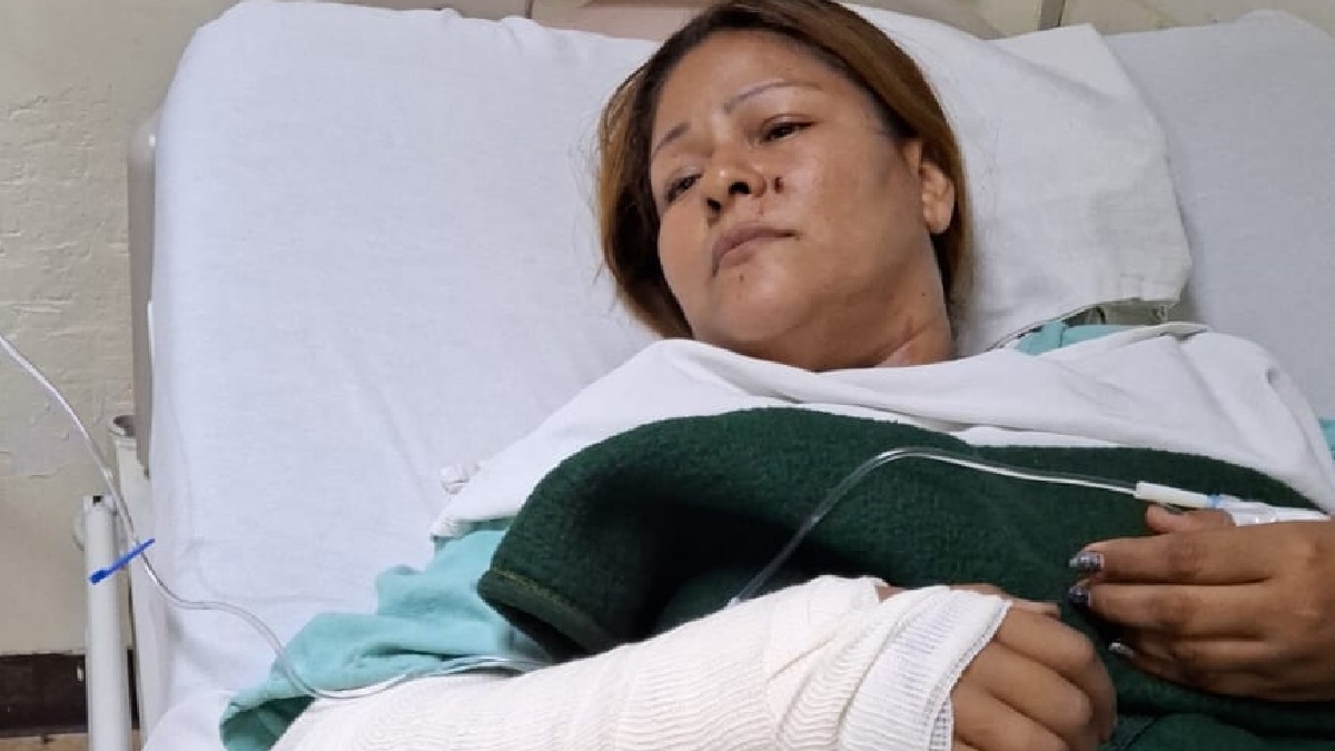 Paciente internada en IMSS por problemas de salud en Gómez Palacio