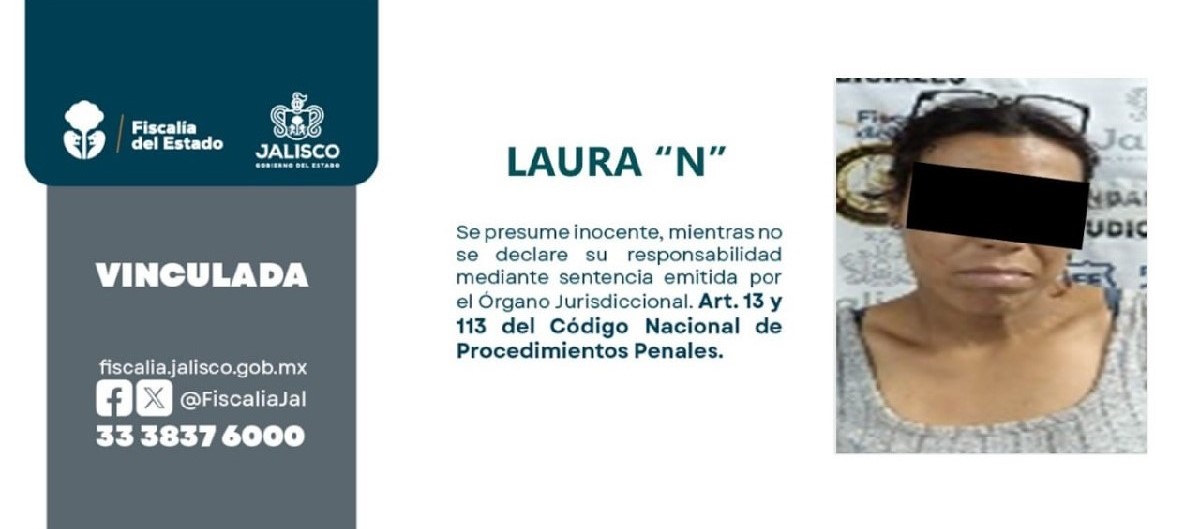 Una mujer de Tlajomulco fue vinculada a proceso por presuntamente explotar sexualmente a su hija de 11 años; la Fiscalía promete justicia y cero impunidad. Una mujer de Tlajomulco fue vinculada a proceso por presuntamente explotar sexualmente a su hija de 11 años; la Fiscalía promete justicia y cero impunidad.