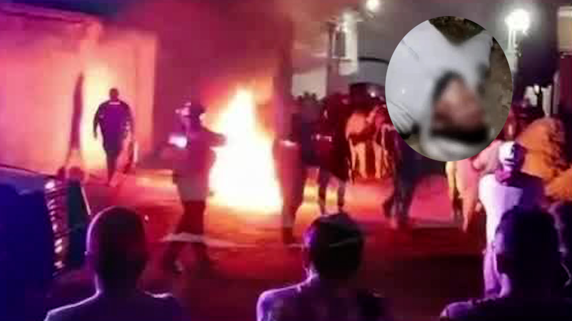 Al rededor de las 8 de la noche, dos hombre fueron señalados por los habitantes de la colonia El Llano como ladrones armados.