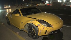 Tras la colisión, Pável Jair perdió el control del auto que acabó por atravesarse al paso de un auto Toyota Corolla, por lo que sobrevino una segunda colisión.