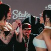 Karely Ruiz y Karina García se vieron en el cara a cara de Stream Fighters 4 que se realizará en Bogotá, Colombia. Karely Ruiz y Karina García se vieron en el cara a cara de Stream Fighters 4 que se realizará en Bogotá, Colombia.