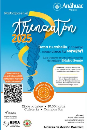 Cartel del Trenzatón de México Sonríe en la Anáhuac Sur para donar cabello en CdMx Cartel del Trenzatón de México Sonríe en la Anáhuac Sur para donar cabello en CdMx