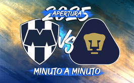 Rayados se prepara para recibir este sábado a los Pumas de la UNAM en el Gigante de Acero buscando aprovechar la racha sobre los universitarios.