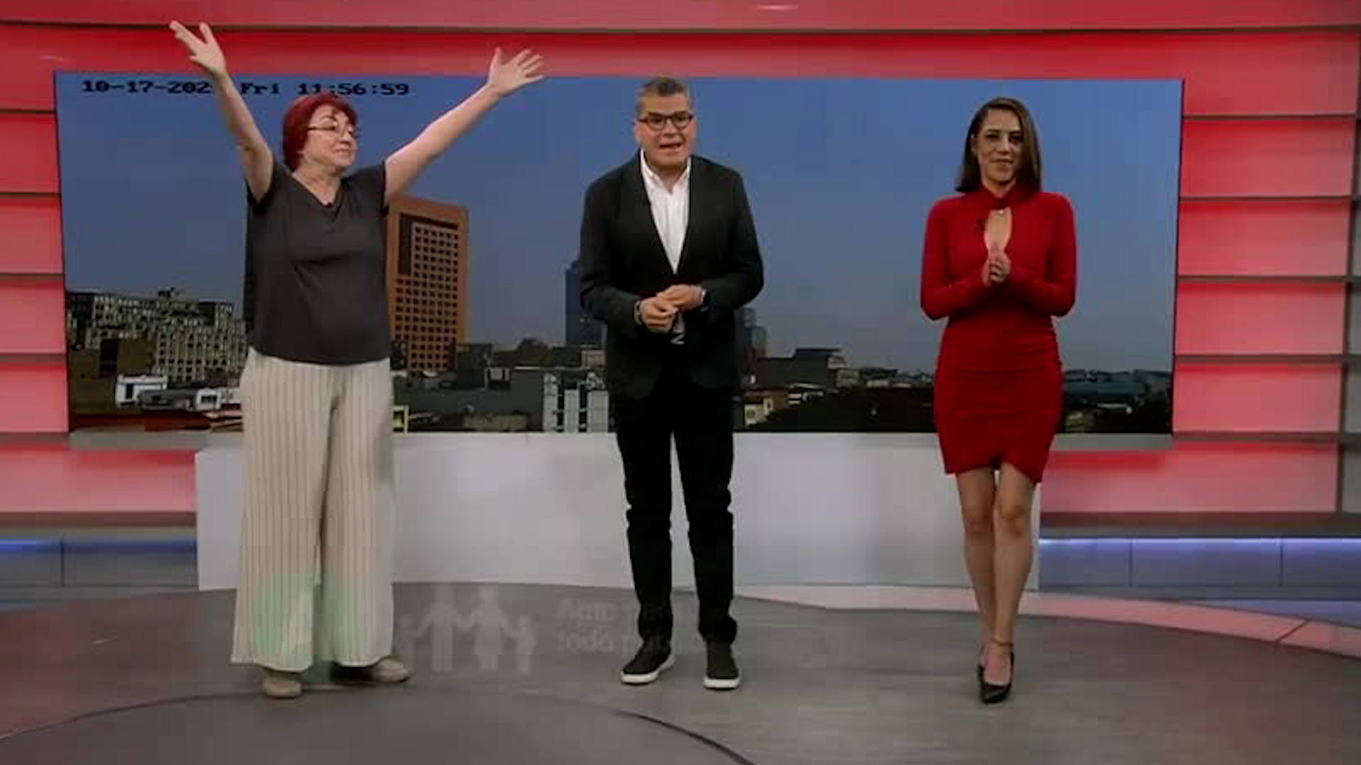 Programa conducido por Cecilia Salamanca, Fernanda Tapia y Jaime Núñez, viernes 17 de octubre de 2025.