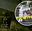 Peritos revisando cuerpo de una mujer abandonada en la colonia El Carmen de Puebla. Peritos revisando cuerpo de una mujer abandonada en la colonia El Carmen de Puebla.