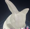 Inauguran conejo gigante frente a Museo de Historia Mexicana en Monterrey Inauguran conejo gigante frente a Museo de Historia Mexicana en Monterrey