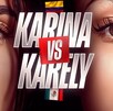 En la imagen aparece Karely Ruiz y Karina García, quienes se enfrentarán en una pelea de Box. En la imagen aparece Karely Ruiz y Karina García, quienes se enfrentarán en una pelea de Box.