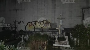 Para realizar el robo de tienda se realizó un hoyo en la pared colindante de un panteón con una tienda departamental en Álvaro Obregón