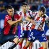 Uros Durdevic y Sebastien Salles-Lamonge, durante el partido de Atlas y San Luis en la Jornada 13. Uros Durdevic y Sebastien Salles-Lamonge, durante el partido de Atlas y San Luis en la Jornada 13.