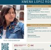 Ximena López Rosales fue reportada como desaparecida tras ser vista por última vez el 16 de octubre Ximena López Rosales fue reportada como desaparecida tras ser vista por última vez el 16 de octubre