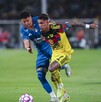 Jorge Sánchez y Brian Rodríguez disputando un balón durante el Clásico Joven de Cruz Azul vs América. Jorge Sánchez y Brian Rodríguez disputando un balón durante el Clásico Joven de Cruz Azul vs América.