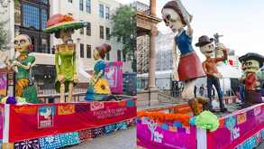 Recorrido de Desfile de las Calaveras en Monterrey