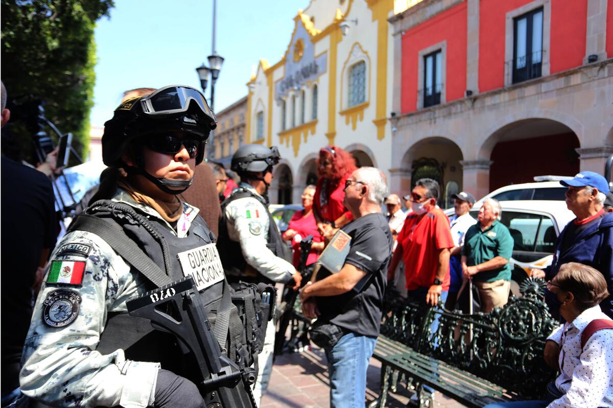 Nueve presidentes municipales de Guanajuato continúan con escoltas de la GN para su protección personal, el cual se implementó durante el proceso electoral.