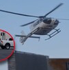 Helicóptero aterriza en avenida Pino Suárez Helicóptero aterriza en avenida Pino Suárez