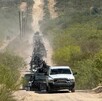 Dos helicópteros se unieron a las tareas de vigilancia para blindar la entidad tras el enfrentamiento del fin de semana en Hidalgo, Coahuila. Dos helicópteros se unieron a las tareas de vigilancia para blindar la entidad tras el enfrentamiento del fin de semana en Hidalgo, Coahuila.