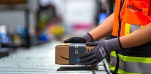 Almacén de empaquetado de Amazon en México