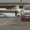 Aparatoso accidente en el Bulevar Rebollo Acosta de Gómez Palacio, camión de ruta blanco con rojo dañado. Aparatoso accidente en el Bulevar Rebollo Acosta de Gómez Palacio, camión de ruta blanco con rojo dañado.