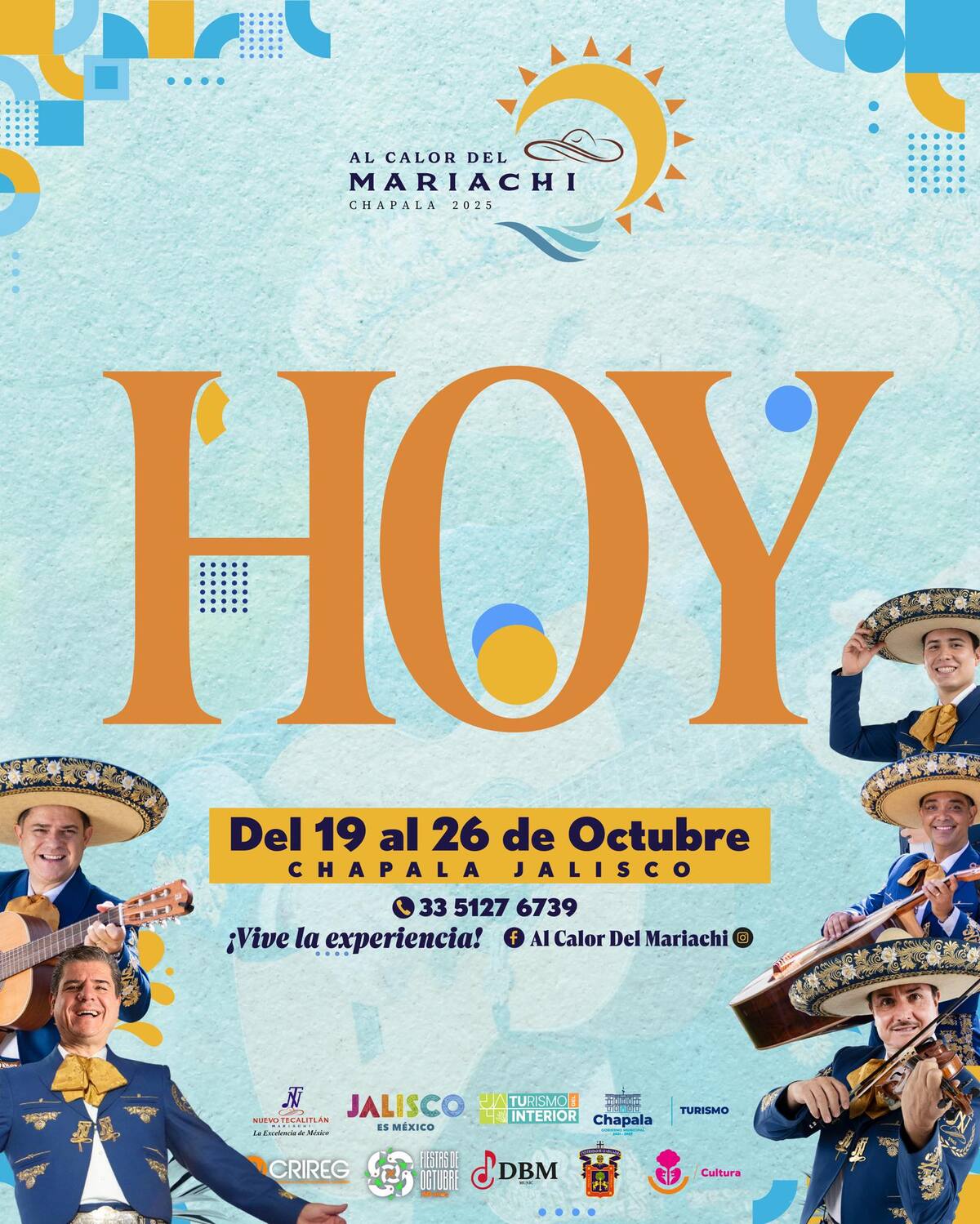 Evento 'Al Calor del Mariachi' en Chapala Jalisco 2025