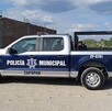 Patrulla de la Policía Municipal de Zapopan en el lugar donde fue hallado el cuerpo del hombre Patrulla de la Policía Municipal de Zapopan en el lugar donde fue hallado el cuerpo del hombre