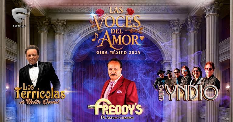 Evento 'las Voces del Amor' en Guadalajara cartel