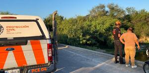 Elementos de Protección de Civil realizaron un operativo de búsqueda en arroyo en Higueras, Nuevo León Elementos de Protección de Civil realizaron un operativo de búsqueda en arroyo en Higueras, Nuevo León