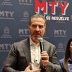 El alcalde de Monterrey, Adrián de la Garza Santos, habla sobre la coalición con el PAN