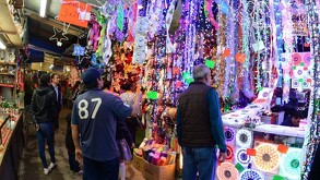 Mercadito navideño de Torreón.