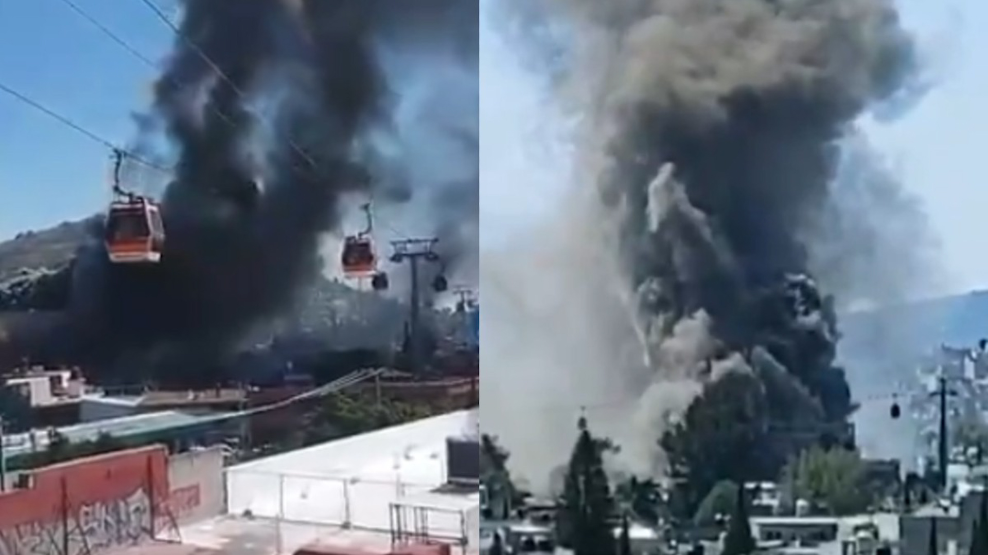 Incendio fue visible desde distintas puntos del municipio y de la Ciudad de México, entre ellos la autopista México-Pachuca.