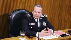 Gerardo Escamilla, secretario de Seguridad de Nuevo León, en Congreso de Nuevo León